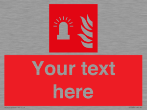 Custom Fire: Fire alarm flashing light